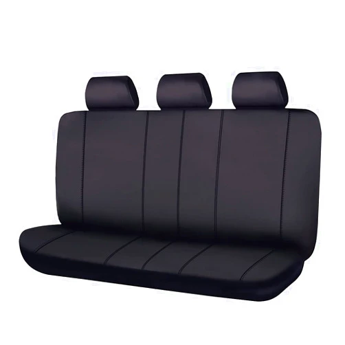 Flying Banner Rear Bench car seat Covers car seat Protectors Split 40/60 50/50 60/40 (Rear Bench-Value, Black)