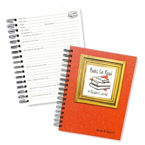 Write it Down series by Journals Unlimited, Guided Journal, Books I've Read, A Reader's Journal, Full-size 7.5
