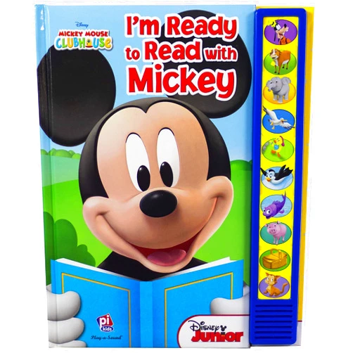Jennifer H. Keast,Editors of Phoenix International Publications Disney Mickey Mouse Clubhouse - I'm Ready to Read With Mickey Sound Book - Play-a-Sound - PI Kids