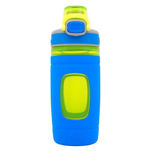 bubba Flo Refresh Kids Water Bottle, 16 Ounces (Pack of 1), Azure
