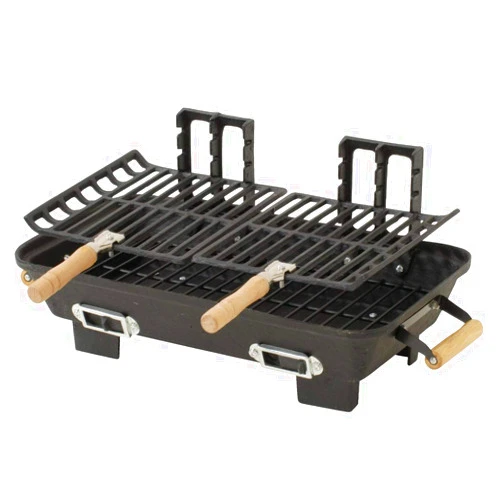 Kay Home Products Marsh Allen 30052 Cast Iron Hibachi 10 by 18-Inch Charcoal Grill