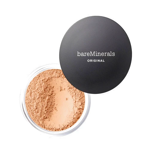 bareMinerals Original Loose Powder Foundation SPF 15, Lightweight Mineral Loose Powder Foundation Makeup, Buildable Coverage, Talc Free, Vegan