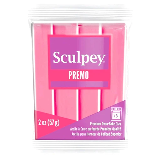Sculpey Premo™ Polymer Oven-Bake Clay, Blush Pink, Non Toxic, 2 oz. bar, Great for Jewelry Making, Holiday, DIY, Mixed Media and Home décor Projects. Premium Clay Perfect for clayers and Artists.