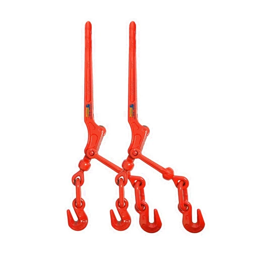 Professional EZ Travel Collection 2 Pack Truck Trailer Lever Load Binder Snap Binder for 5/16inches to 3/8inches Chain (Working Load Limit: 5,400 LBS)