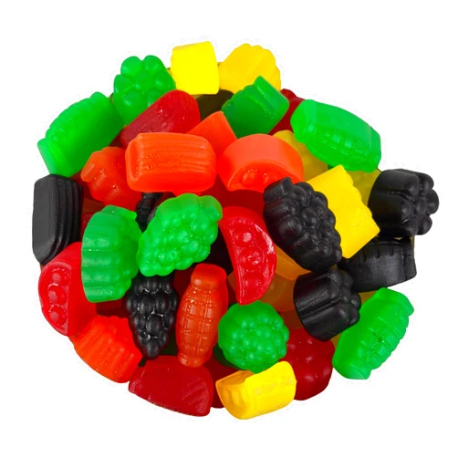 Cozy Confections JuJu Jube Fruits Gummy Candy, 1 Pound