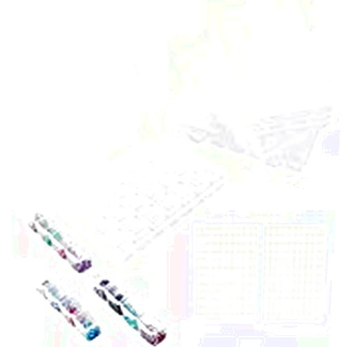 Qirrong 4 Pack Diamond Embroidery Boxes, 28 Grids Slot Diamond Painting Beads Storage Boxes, 5D Diamond Painting Accessories Craft Storage Containers with Marker Stickers
