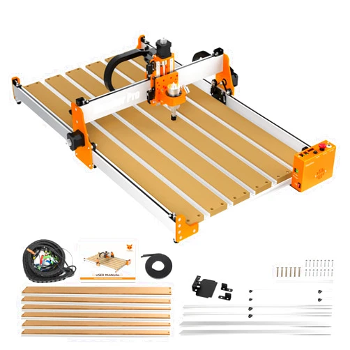 FoxAlien 4080 Extension Kit with Upgraded Hybrid Spoilboard for Masuter Pro CNC Router Machine Working Area Extend (15.75
