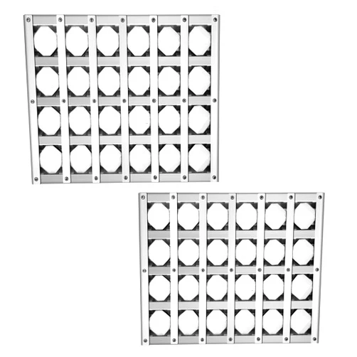 NEURARC 80744 Grills Complete Briquette Tray Assembly for Lynx Grill Parts,12 7/8 INCH Heat Plates Tent Shield for Sedona by Lynx L500, L700 Grill Parts with Ceramic Rods,2 Packs