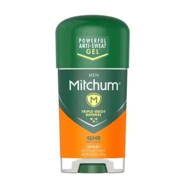 Mitchum Power Gel Anti-Perspirant Deodorant Sport 2.25 oz ( Pack of 5)