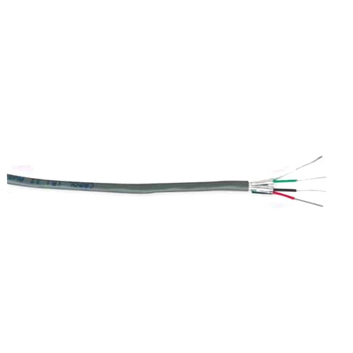 CAROL CABLE/GENERAL CABLE C2543A.41.10 - Multiconductor Shielded Cable, Grey, 4 Conductor, 18 AWG, 1000 ft, 304.8 m