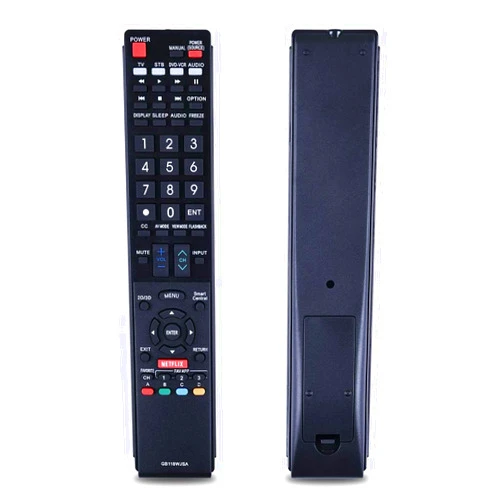 PZL New GB118WJSA Remote Control for Sharp AQUOS Replacement Fit for Sharp AQUOS TV GB004WJSA GB005WJSA GA890WJSA GB105WJSA GA935WJSAE