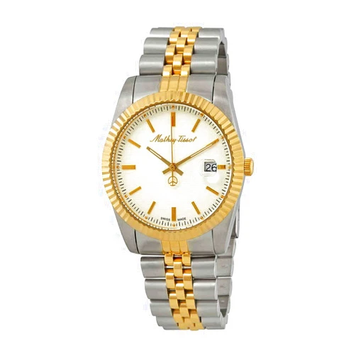 Mathey-Tissot Rolly III Silver Dial Mens Watch H810BI