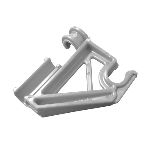 LTM CONCRETE Horizontal Rebar Holder (12 Pack) – HRH – Perpendicular Rebar Clip, Wall Reinforcement Spacer, Attach at Any Height, Sturdy, Bar #4 Support - Made in USA