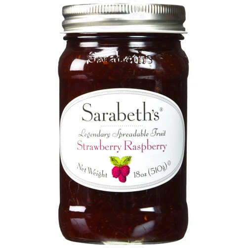 Sarabeth's Strawberry Raspberry Fruit Spread, 18 oz