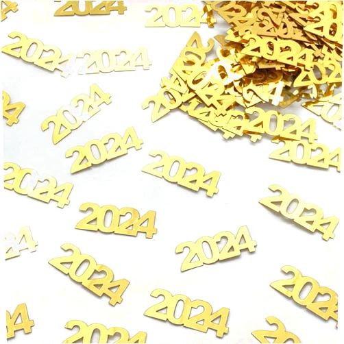Jimmy Jem's Confetti Year 2024 Gold - Retail Pack #7632 QS0