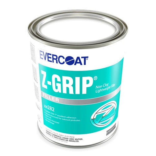 Evercoat Z-Grip Lightweight Body Filler for Aluminum, Fiberglass & More - 128 Fl Oz