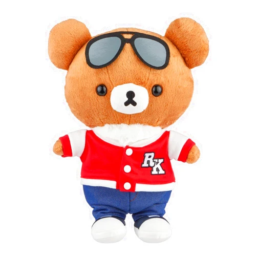 Rilakkuma Chairoikoguma San-X Original Streetwear Series Plush - 13.5-Inch Plush