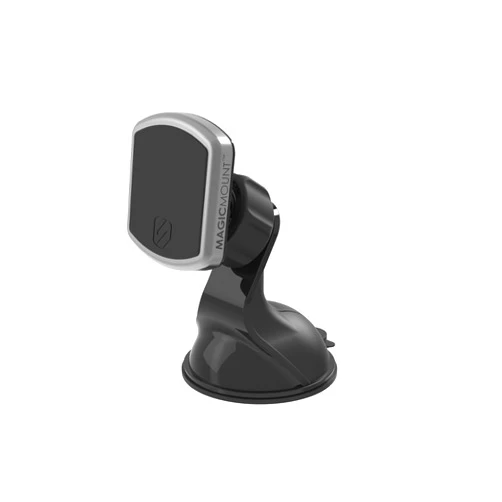 Scosche MWPDB MagicMount Pro Magnetic Car Phone Holder - Strong Magnet Mount for iPhone and Android - Secure Magnetic Mount for Car Window/Dash - Universal 360° Adjustable Mobile Cell Holder