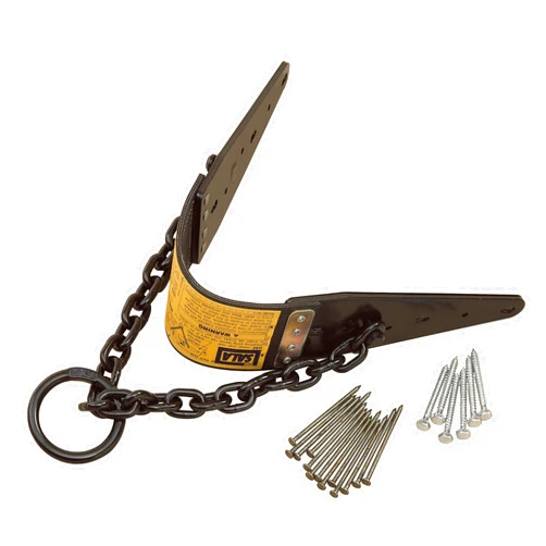3M DBI-SALA 2103673 Removable Roof Anchor W/Chain And O-Ring, Black