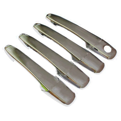 NewYall Set of 4 Chrome Front Rear Left Right Side Exterior Door Handle Covers for Ford Flex 2009-2016