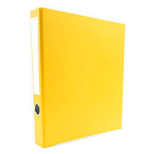 Bindertek 3-Ring Premium Round-Ring Binder - Yellow, 2