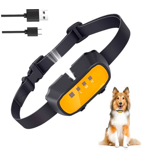 TZJZ Citronella Dog Bark Collar, Spray Bark Collar with 3 Different Sensitivity Levels, Automatic Rechargeable Anti Barking Collar for Dogs, 100% Safe No Bark Collars for Small Medium Large Dog