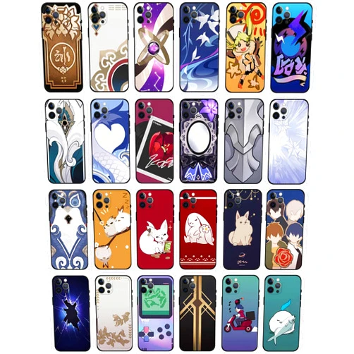Generic HSR Phone Case Fantasy RPG Game Phone Cases Silver Wolf Seele Bronya Herta Clara Bailu Herta Gepard Sampo Trailblazer
