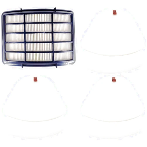 Dttery 3 Pre-Filter Foam & Felt + 1 Hepa, Shark Navigator Lift-Away Vacuum NV350 NV351 NV352 NV355 NV356E NV357 NV358 NV360 NV370 NV391 UV440 UV490 UV540 Filter Kit Replacement Part XFF350 XHF350