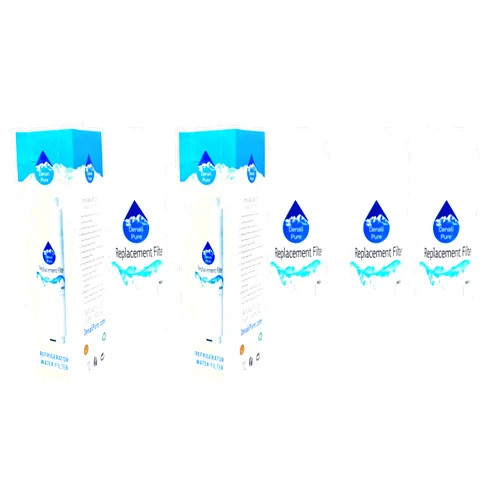 Denali Pure 4-Pack Replacement for Bosch 1017320109 Refrigerator Water Filter - Compatible with Bosch 1017320109 Fridge Water Filter Cartridge