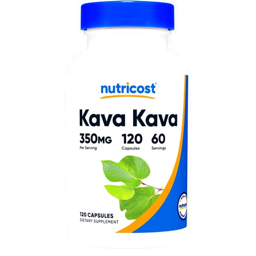 Nutricost Kava Kava Capsules 350 MG Per Serving, 120 Capsules, 60 Servings - Non-GMO, Vegan