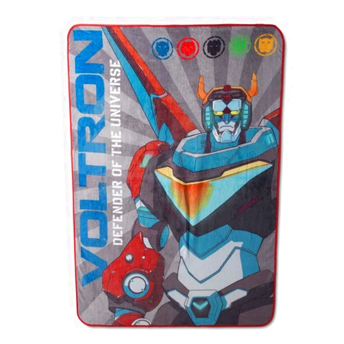 Franco Voltron Legendary Defender Plush Blanket