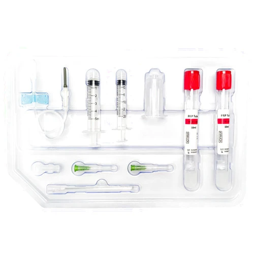 Generic 10-in-1 PRP Kit, 2 x 10mL PRP Tubes with ACD-A & Separation Gel for Lab Centrifuge Separation