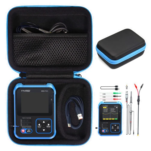 CaseSack Case compatible with FNIRSI DSO-TC3 Oscilloscope - 3-in-1 Handheld Oscilloscope & DDS Signal Generator & Transistor Tester