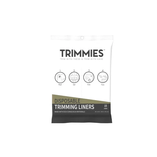 Trimmies Disposable Beard Hair Catcher for Men - Sink Cover for Shaving & Trimming, Beard Bib Sub, Best Gifts for Men, Men's Grooming, Non-Stick Adhesives, Oxo-Biodegradable & Plant-Based Materials