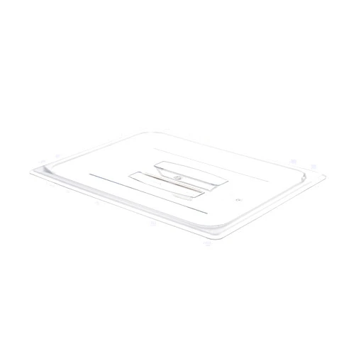 Cambro 20CWCH135 Camwear 1/2 Size Clear Polycarbonate Handled Lid
