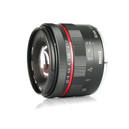 MEKE Meike 50mm F1.7 Full Frame Large Aperture Manual Focus Lens Compatible with Sony FE E Mount Mirrorless Cameras A7RIII A7III A7RIV A7IV A7 A9 A7C NEX 3 A9II A7II A7SIII A7C A7CII