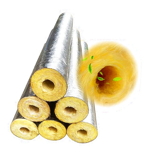 BOBONI Aluminum Foil Self-Adhesive Insulation Pipe,Rock Wool Insulation Pipe,Glass Wool Pipe,Fire Resistant High Temperature Steam Pipe Insulation Material,Pipe Insulation Foam Tube(48mm/1.9in,3cm)