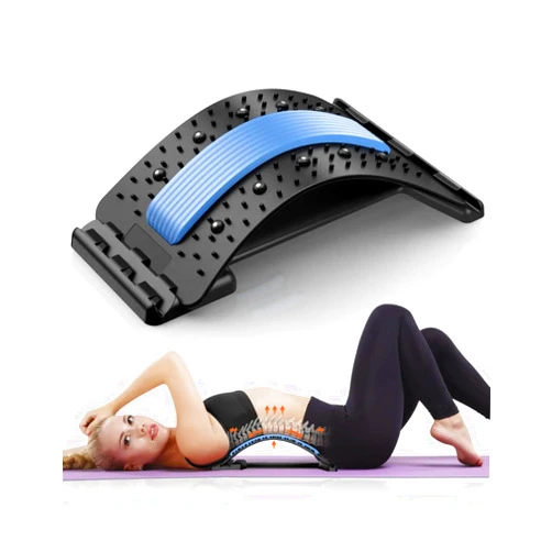 Generic Back Stretcher for Lower Back Pain Relief, Multi Level Back Cracker Board for Herniated Disc, Scoliosis, Spine Decompression, Back Cracking Device, Upper and Lower Back Stretcher