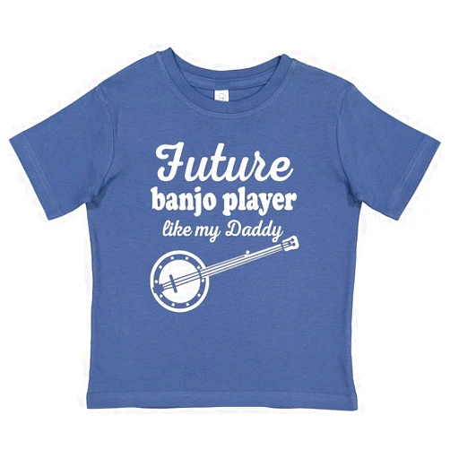 inktastic Future Banjo Player Like Daddy Baby T-Shirt