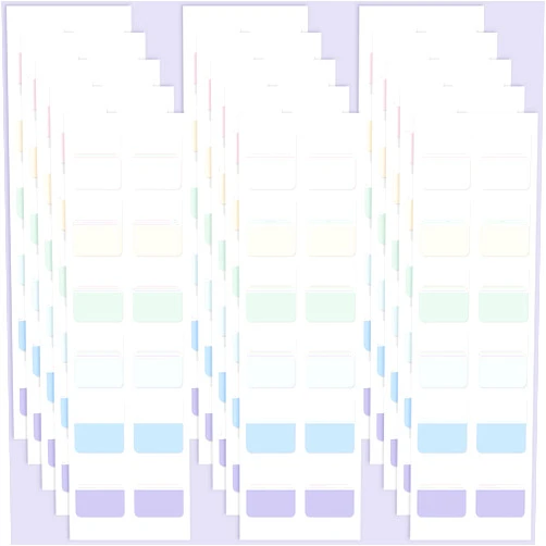 Outus Sticky Index Tabs Self Adhesive Flag Tabs Repositionable File Tabs Flags Writable Reading Tabs Colored Page Markers for Binder, Book, Paper, Note, Filer Folder, Document (240 Pieces)