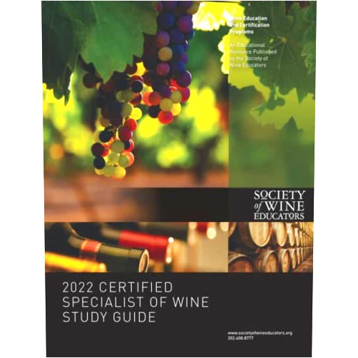 Jane Nickles 2022 Certified Specialist of Wine Study Guide