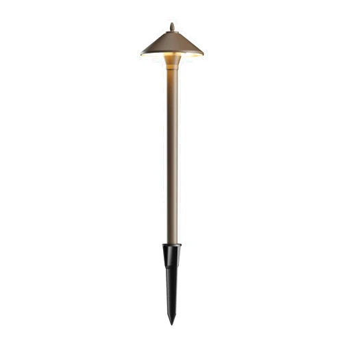 Generic Malibu Outdoor Low Voltage Pathway Lights 10W Pro Style Landscape Lighting 25 Lumen 2700K Warm White 12V AC Halogen Hardwired Path Light with Connector and Stake for Patio Lawn