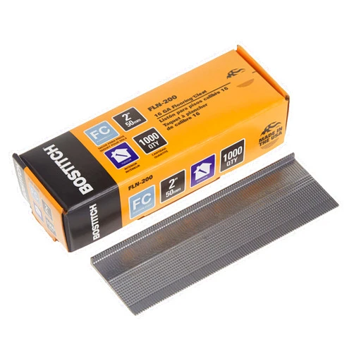 BOSTITCH Flooring Nails, L-Nail, 2-Inch, 1000-Pack (FLN-200)