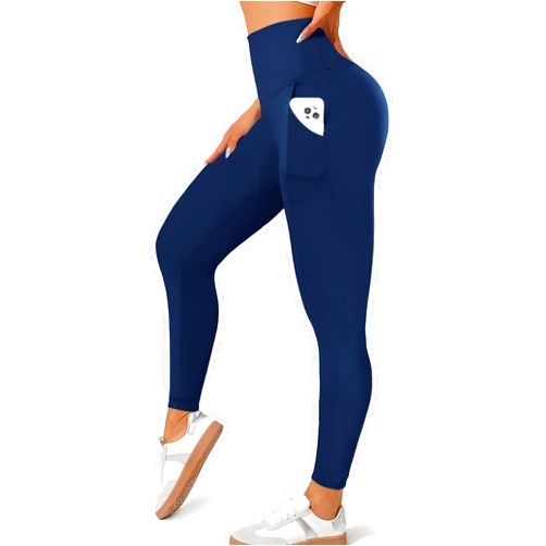 MOREFEEL Leggings with Pockets for Women, High Waisted Tummy Control Workout Hip Lift Yoga Pants Activewear