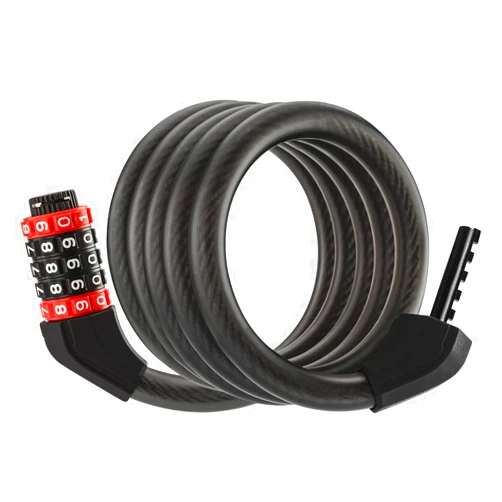 ROCKBROS Specialized Bike Lock Cable, 5 Digit Bike Lock Combination, 70 Inch Bike Wheel Lock, Master Lock Cable for Road Bike, MTB, Motorcycle, Stroller, Ladders, Gates (5.9ft)