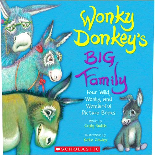 Craig Smith,Ms. Katz Cowley Wonky Donkey’s Big Family (READERLINK EXCLUSIVE): Four Wild, Wonky, and Wonderful Picture Books