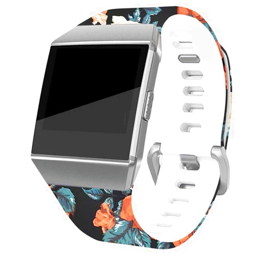 CharmingElf Bands for FitBit Ionic,Silicone Replacement wacth band for women man,Small Large magnetic Accessories for ionic SmartWatch