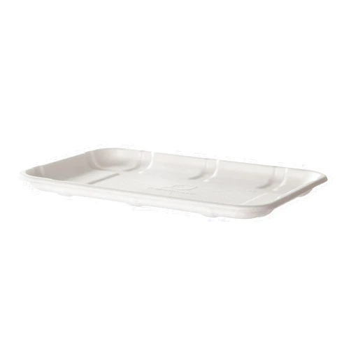 ECO PRODUCTS Disposable #2S Meat & Produce Food Trays, Case of 400, 8.5