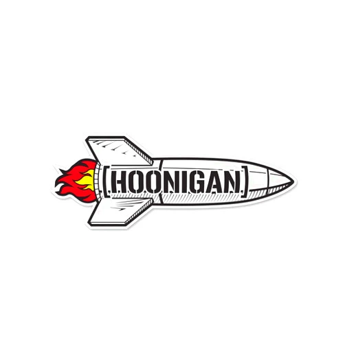 Hoonigan Rocket Sticker (8