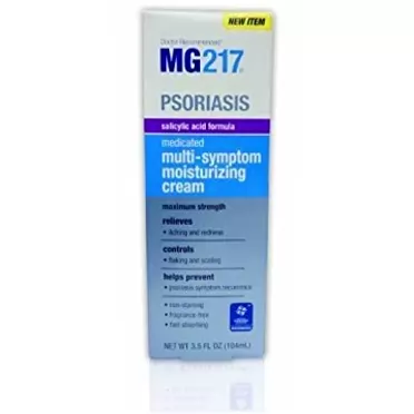 MG217 Psoriasis Medicated Multi-Symptom Moisturizing Cream 3.5 OZ - Buy Packs and SAVE (Pack of 3)